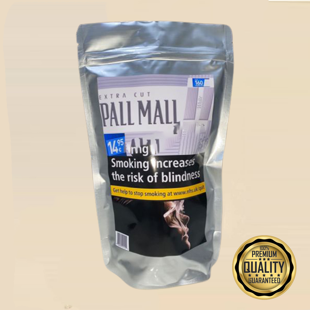 Tutun tocat la pungă Pall Mall albastru